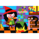 Album do kolorowania piaskiem Halloween 5l+ SABBIARELLI uniwersalny