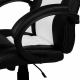 Aga Spielstuhl, Bürostuhl, Drehbarer Spielstuhl, Gamingstuhl, Racing Schreibtischstuhl, Chefsessel Schwarz - Weiß