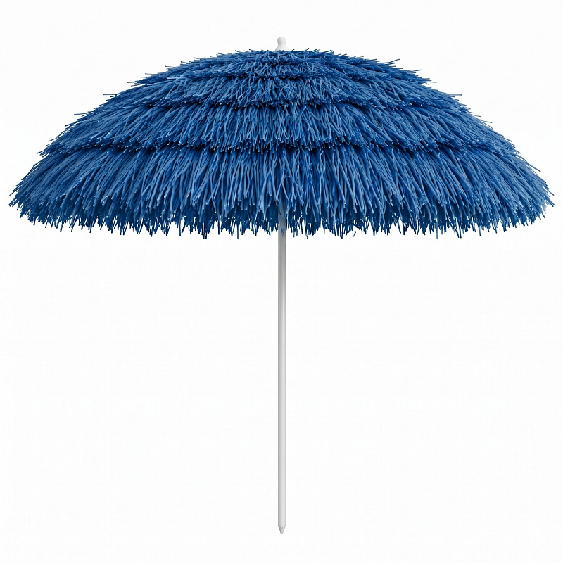 Linder Exclusiv Sonnenschirm, Strandschirm,UV-Schutz 30,Hawaii Blau