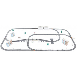 Aga4Kids Eisenbahnschiene (9m) 86 Stück batteriebetriebene