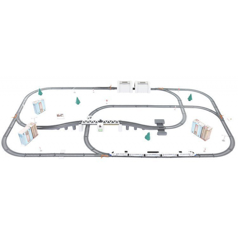 Aga4Kids Eisenbahnschiene (9m) 86 Stück batteriebetriebene