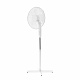 Aga Standventilator 41 cm Weiß, 3-Geschwindigkeitsstufen, Oszillation, Verstellbare höhe, 45 W