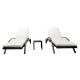 Aga Sonnenliegen LOUNGE und Tisch