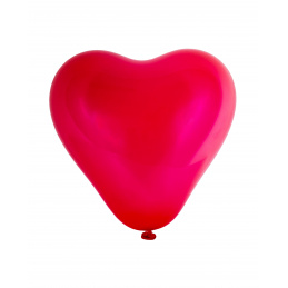 Aga4Kids Latexballon Herz,Luftballons,Hochzeit Deko 25 cm Rot 10 Stück Deko für Event