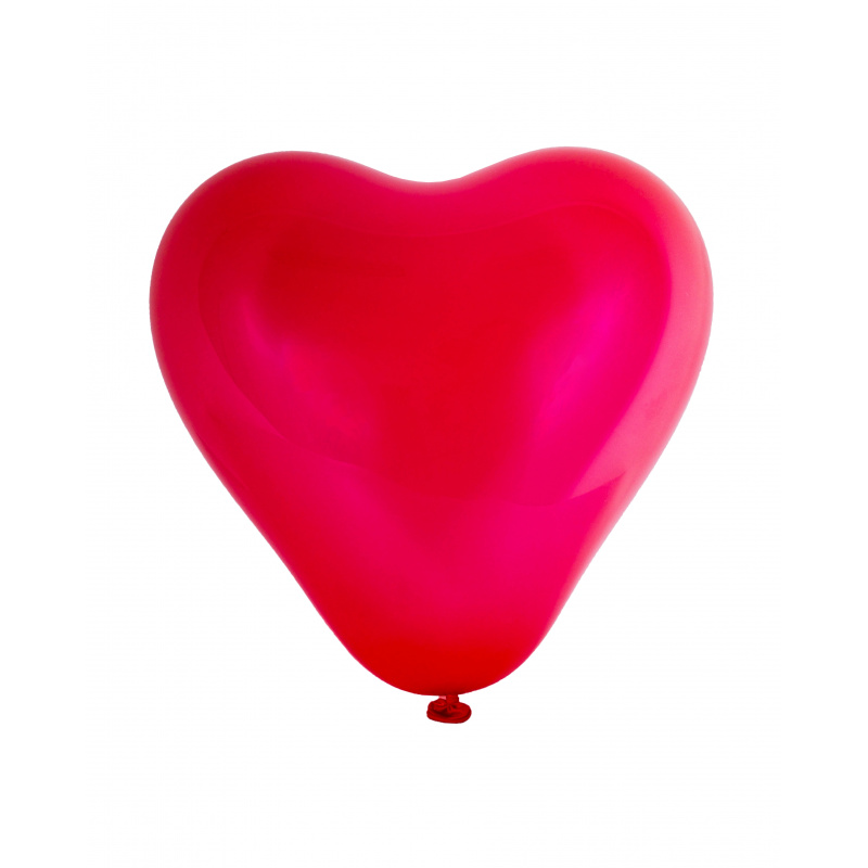 Aga4Kids Latexballon Herz,Luftballons,Hochzeit Deko 25 cm Rot 10 Stück Deko für Event