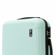 Aga Travel Kofferset, Reisekofferset MR4652 Türkis, Hartschalenkoffer, Doppeltragegriff mit Zahlenschloss, Trolley Reisekoffer 3tgl 4 Rollen Reisekoffer