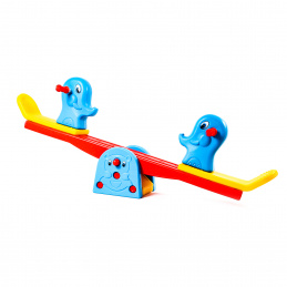 Aga4Kids Kinderschaukel Elefant, Doppelschaukel, Spielplatzschaukel für 2 Kinder – Gartenschaukel aus PE-Kunststoff, wetterfest, bis 25 kg, ab 3 Jahren