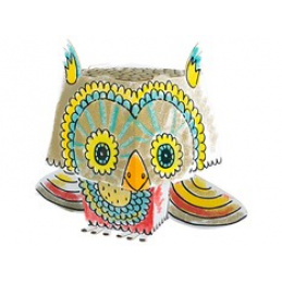 Kolorowanka 3D Cube head - Sowa 3l+ MONUMI uniwersalny Kolorowanka 3D Cube head - Sowa 3l+ MONUMI uniwersalny