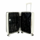 Aga Travel Handgepäck, Reisekoffer MR4674 Weiß, Hartschale, TSA, 4 Rollen, Teleskopgriff