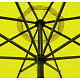 Linder Exclusiv Sonnenschirm, Gartenschirm 400 cm Lime Green