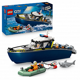 LEGO® City 60456 Verfolgungsjagd im Polizeiboot