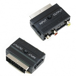 K778 ADAPTER PRZEJŚCIÓWKA EURO-RCA+SVHS