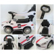 R-Sport Scooter mit Führungsstange Kinderlaufwagen J7  Bobby Car Weiß