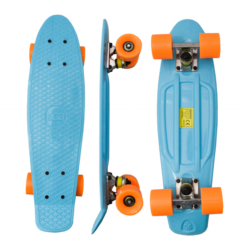 Aga4Kids Pennyboard 100kg Belastbar, Pennyboard, Longboard, Skateboard MR6014