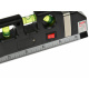 Geko Laser Wasserwaage Multifunktion Ebene Lineal Mit 2,5 M Maßband