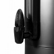 Aga Glühweinkocher 20 l Schwarz  Einkochautomat aus Edelstahl Glühweinkessel Glühweinautomat Heißgetränkeautomat Heißwasserspender