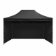 Aga Verkaufsstad Pop-Up Pavillon Partyzelten  3x4,5m Schwarz