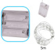 Aga LED-Dekodraht 5m 50 LED Warmweiß