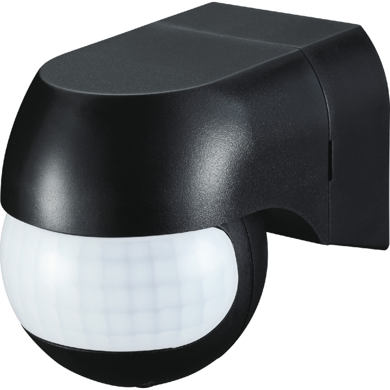 Bewegungsmelder LED PIR-Sensor Bewegungssensor schwarz IP44 800W PR054
