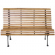 Linder Exclusiv Gartenbank Parkbank Gartenmöbel Holzbank MC4414 150x70x81 cm