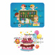 Aga4Kids Erstes Keyboard / Spielzeugklavier Rot