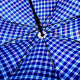 Aga Regenschirm, Klappschirm mit Automatik-Öffnung,  130 cm Blau, Stockschirm