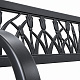 Aga Metall-Gartenbank 125x53x77 cm
