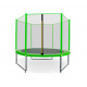 Aga SPORT PRO Trampolin 220 cm Hellgrün + Schutznetz