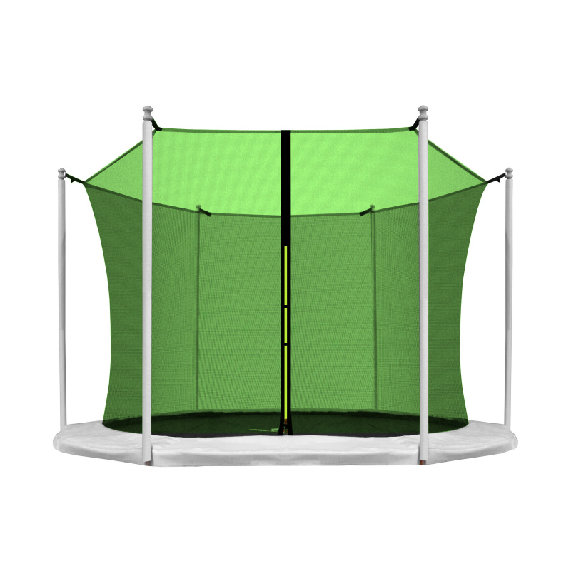 Aga Sicherheitsnetz für Trampolin 250 cm für 6 Stangen Hellgrün Innennetz