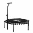 Aga FITNESS Trampolin 130 cm Schwarz + Griff Aga FITNESS Trampolin 130 cm Schwarz + Griff