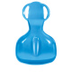 Prosperplast Rutschbob Sport Bär Blau