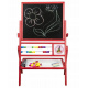 Aga4Kids Doppelseitige Kindertafel TC Rot