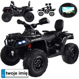 Quad na akumulator dla dzieci 2 osob CAN-AM OUTLANDER 4x4 Panel LED PA0326 uniwersalny
