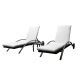 Aga Sonnenliegen LOUNGE und Tisch