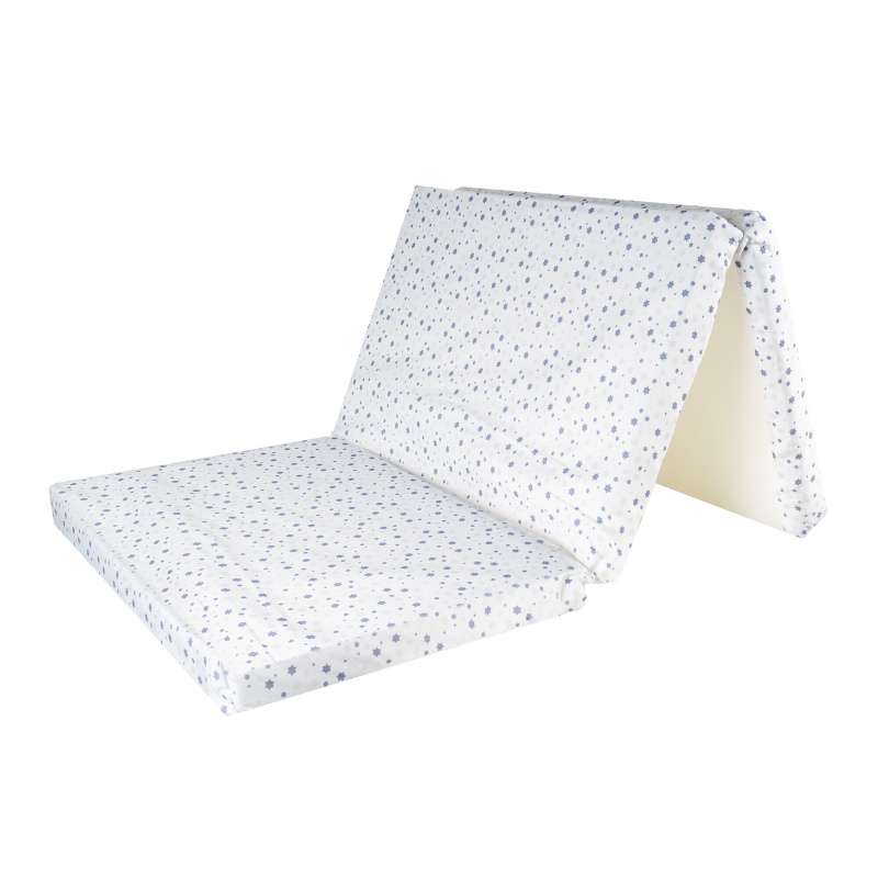 Aga4Kids Klappmatratze 120x60x11 Dicke Faltbare Matratze für Baby Kinder Matratze Reisebett MR4558