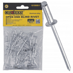 Hliníkové trhací nýty 3,2x9,5mm sada 50 kusů