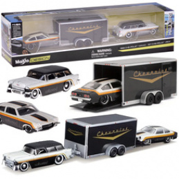 Maisto Licencjonowane auta metalowe Chevrolet Nomad 1955 i Vega 1971 ZA5863 uniwersalny