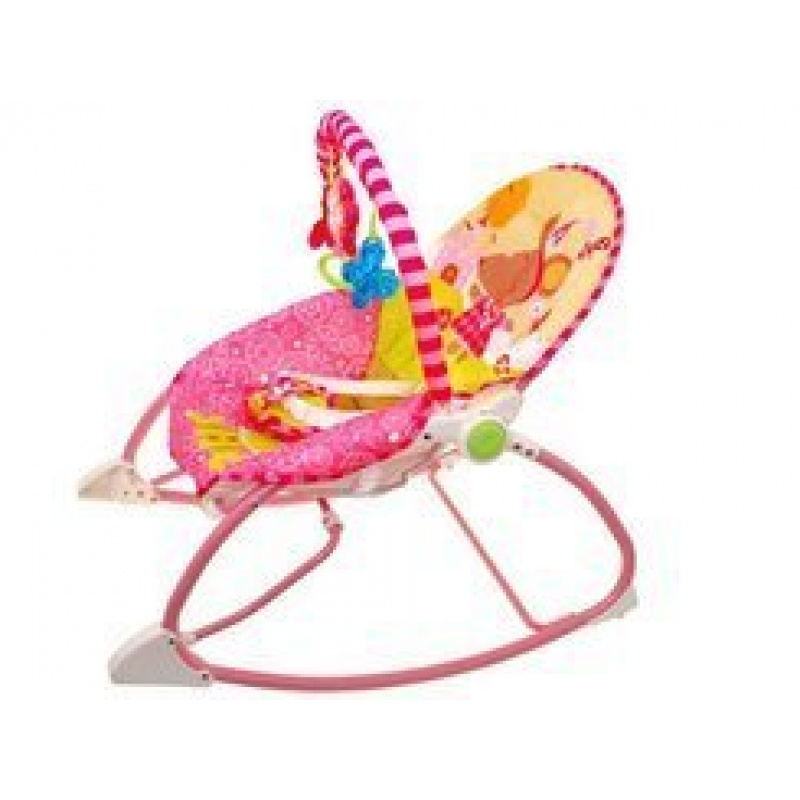 Niedlicher rosa Schaukelstuhl Mysia 18 kg ZA0928 universal