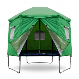 Aga Trampolin Zelt 305 cm (10 ft) Dunkelgrün