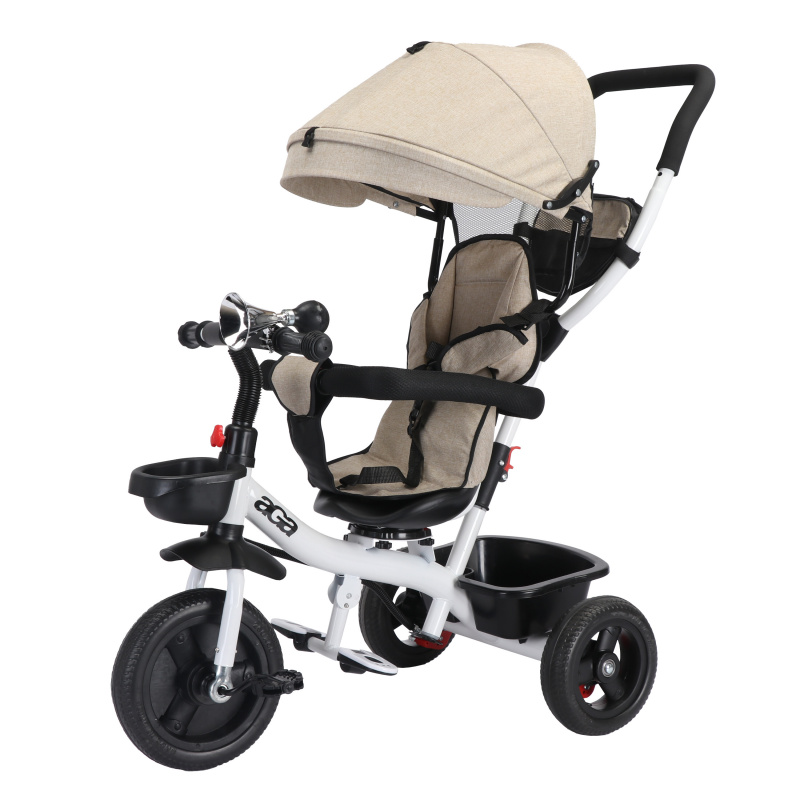 Aga Aga Kinderdreirad mit schubstange MR1469 Beige