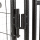 Aga Hundezwinger mit Überdachung 76x91 cm DS2SM