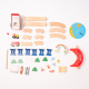 Aga4Kids Holz-Eisenbahnset 30 Teile DS5646