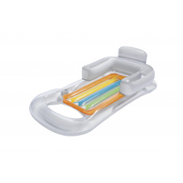 BESTWAY 43028 Materac dmuchany fotel szary