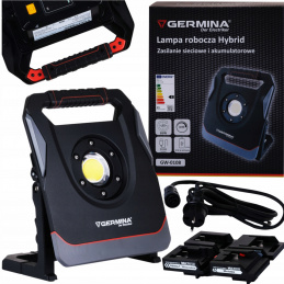 Přenosná LED Halogen 65W - 7000lm s 3m kabelem + adaptéry