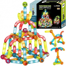 L73H1 KLOCKI MAGNETYCZNE ŚWIECĄCE FLUO    102SZT