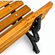 Linder Exclusiv Gartenbank 2-Sitzer Parkbank bis 240 Kg MC4411-150 150x57x70cm