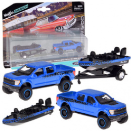 Maisto Licencjonowane Auto metalowe Ford F-150 SVT Raptor 2021 łódź ZA5970 uniwersalny