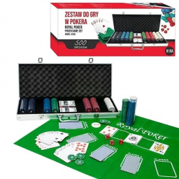 B10A ZESTAW DO POKERA GRA 500 ROYAL