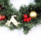 Aga Weihnachtskranz 40 cm Rot-Gold