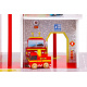 Aga4Kids Hölzerne Feuerwache Spielset